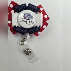 Gonzaga University Badge Reel NCAA GU Bulldogs Alumni Souvenir Doctor ID Lanyard